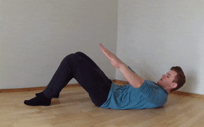 Sit Up Exercise Demonstration