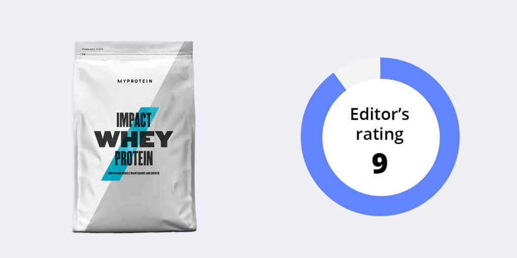 Myprotein Impact Whey Protein Editor's Rating